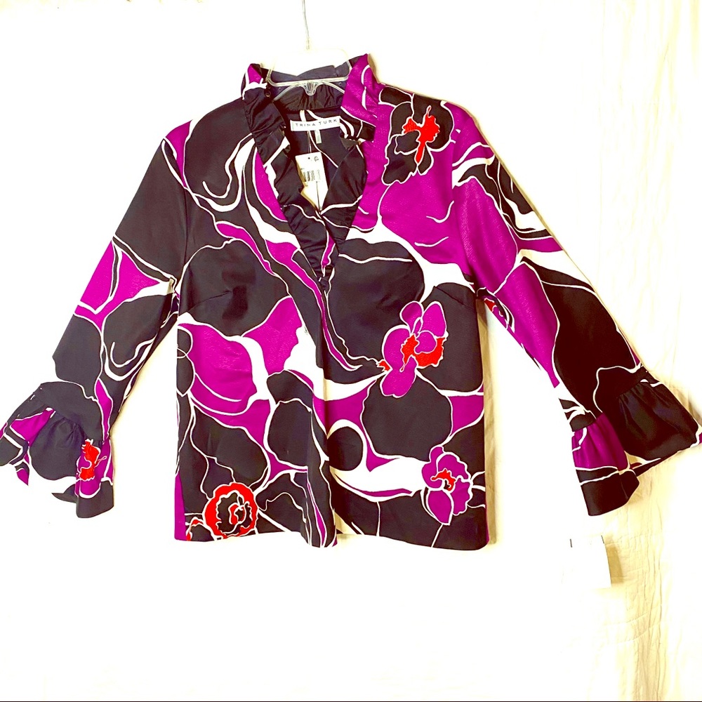 Trina Turk Los Angeles, Ladies blouse, Size L